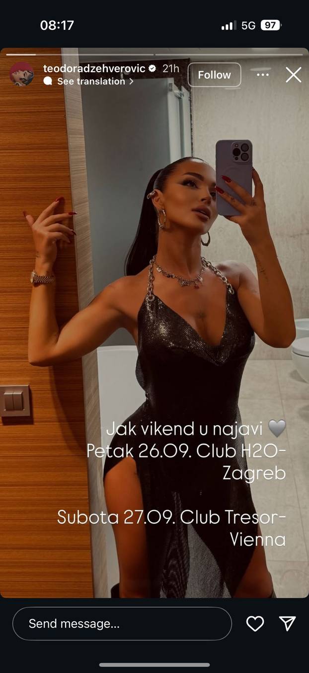 FOTO Voli pozirati u tangicama i naglašavati obline: Popularna 'Džehvy' uskoro stiže u Zagreb