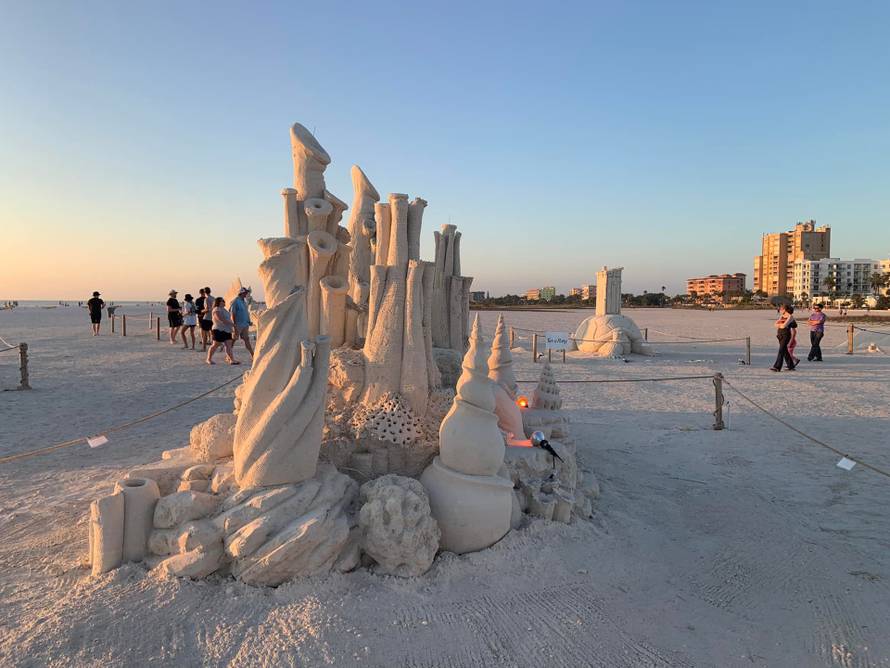 FOTO Spektakularne skulpture od pijeska na floridskoj plaži