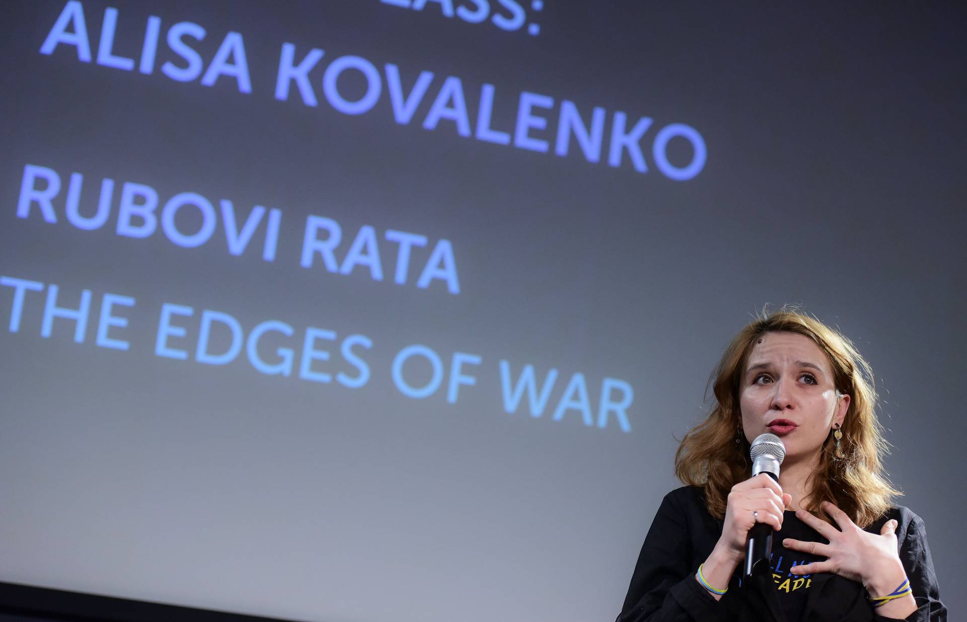 Zagreb: Predavanje Rubovi rata Alise Kovalenko, ukrajinske redateljice dokumentarnih filmova