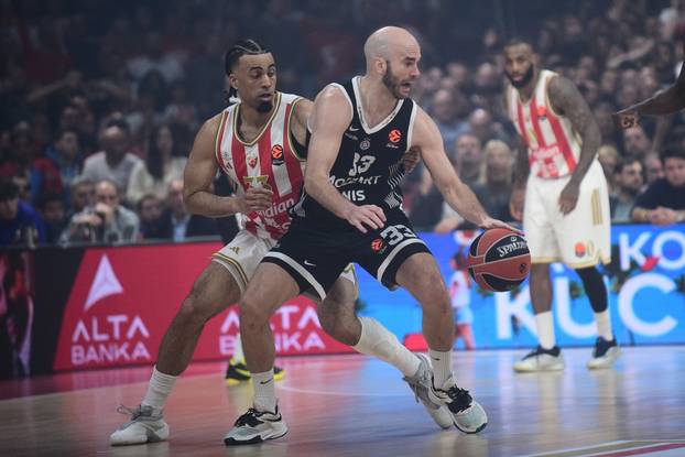 Beograd: Košarkašku utakmicu Crvena Zvezda - Partizan obilježili navijački neredi 