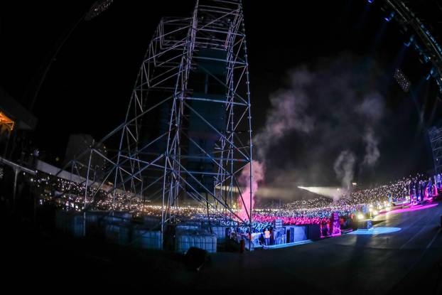 Šibenik: Koncert Marka Perkovića Thomsona na Šibenskom Šubićevcu
