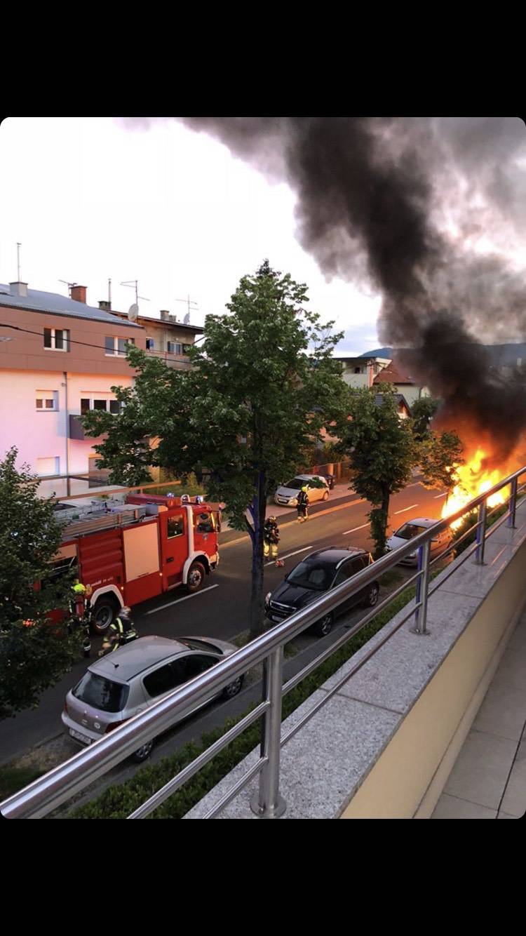 U Zagrebu je eksplodirao auto: 'Užas, mislili smo da je potres'