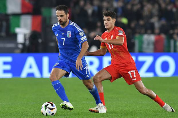 Euro 2024 qualifying Group c, Italy-North Macedonia