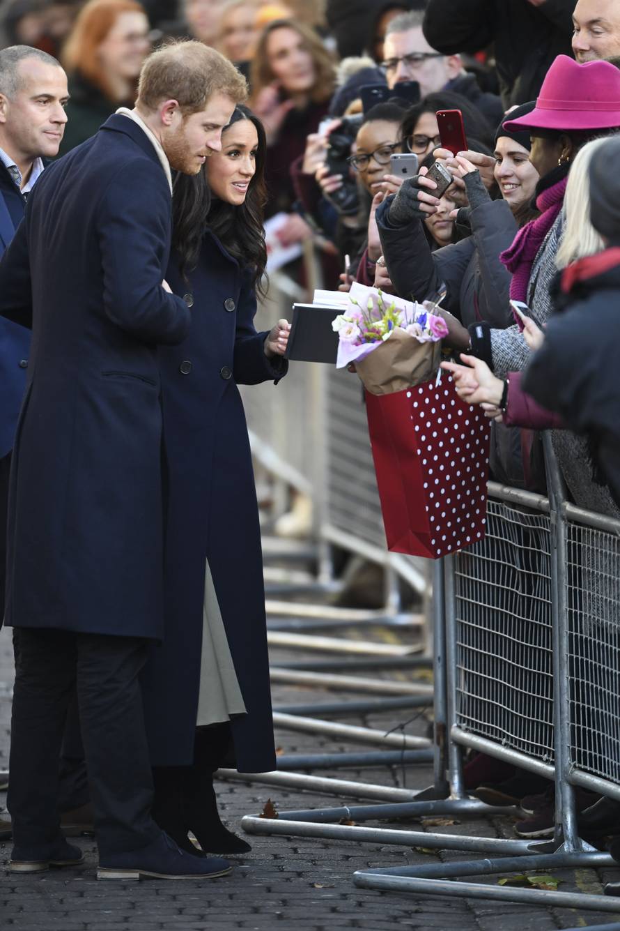 Prince Harry and Meghan Markle Nottingham