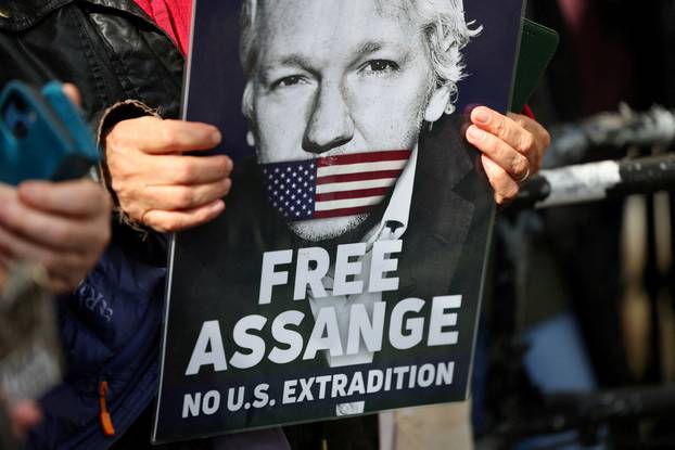 FILE PHOTO: London High Court hands down Julian Assange appeal ruling