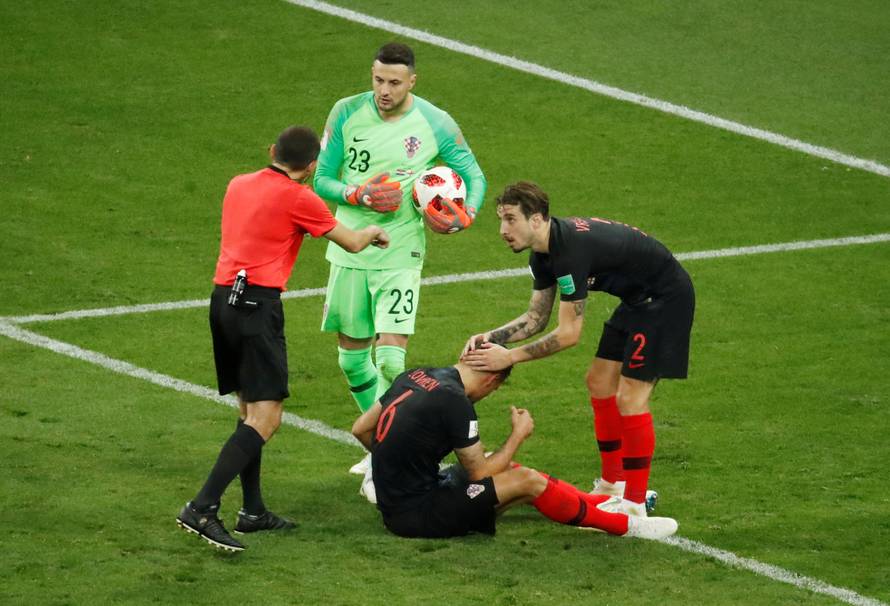 World Cup - Semi Final -  Croatia v England