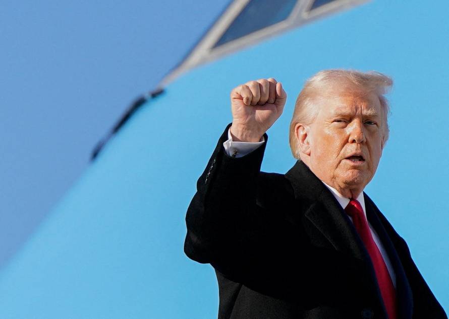 U.S. President Donald Trump visits Fort Bragg, North Carolina