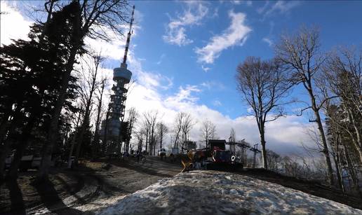 VIDEO Sljemenska staza i usred zime je livada. Evo kako izgleda