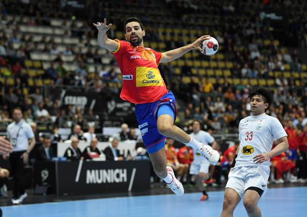 IHF Handball World Championship - Germany & Denmark 2019 - Group B - Spain v Japan