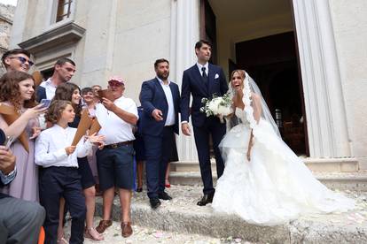 FOTO Vjenčanje koje se pamti: Nakon srebra u Rusiji, Ćorluka i Franka izrekli sudbonosno 'da'