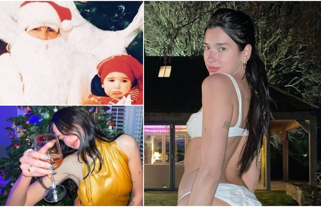 Dua Lipa otkrila kako provodi blagdane: Objavila 'vruće' fotke u bikiniju, ali i one iz djetinjstva
