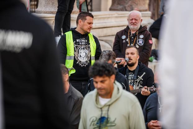 Split: Molitelji na Peristilu okupili su se i ove prve subote u mjesecu