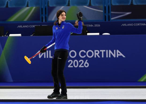 Curling - Mixed Doubles Round Robin Session 11 - Italy vs Czech Republic