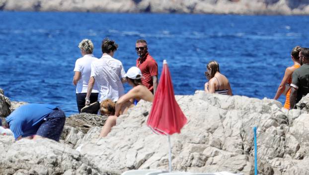 EKSKLUZIVNE FOTOGRAFIJE David i Victoria Beckham na odmoru u Hrvatskoj 
