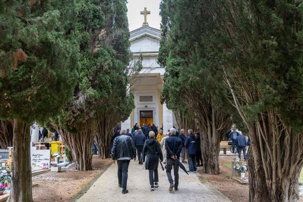 Rovinj: Pogreb Mirka Cetinskog