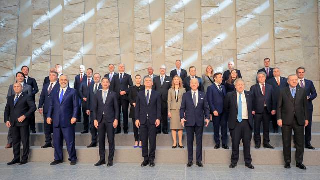 NATO summit on Russia's invasion of Ukraine, in Brussels
