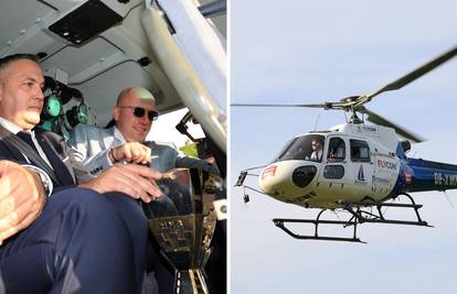 Pehar je do kraja utakmice bio skriven u Gorskom Kotaru: Evo tko je sve letio u helikopteru
