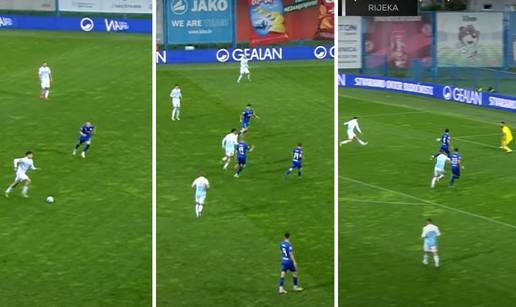 VIDEO Pogledajte čudesan solo gol stopera za slavlje Riječana