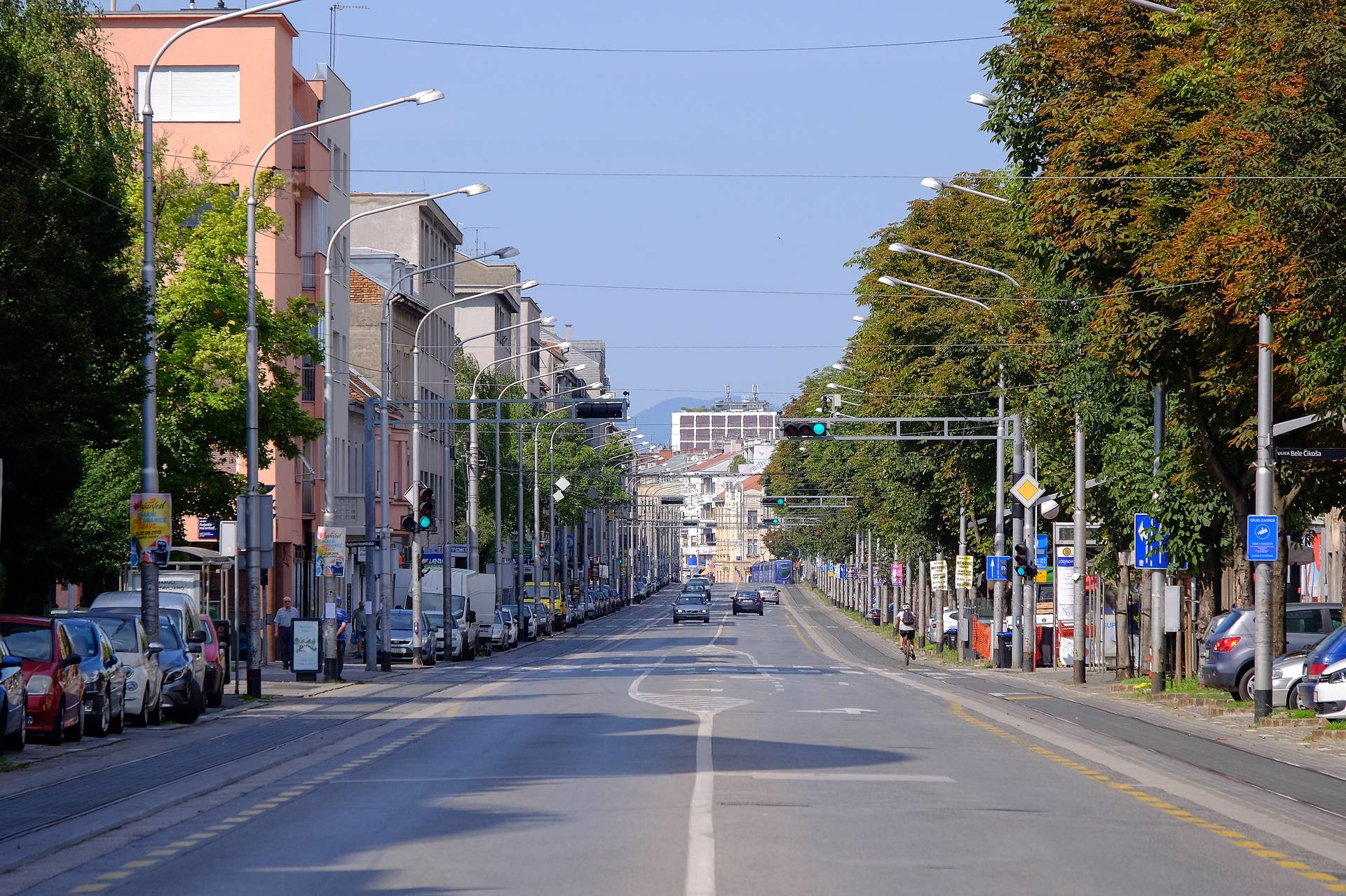 Zagreb: Prazne ulice u centru grada