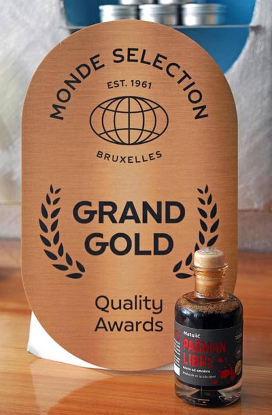 OPG Matulić: Njihov Aceto od Maraške pomeo je konkurenciju i uzeo zlato u Londonu