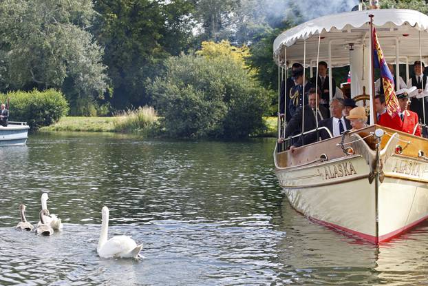 Queen attends annual Swan Upping