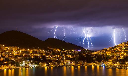 U Dubrovniku palo više kiše nego u ostatku zemlje, 91 litra