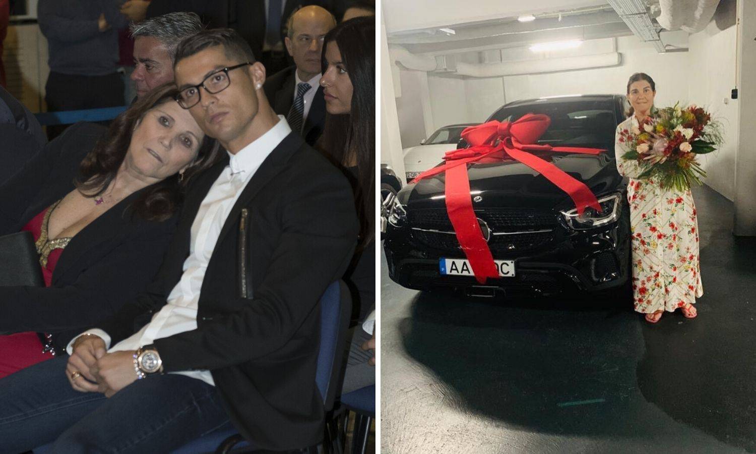 Ronaldo usrećio majku: Kupio joj Mercedes za Majčin dan...