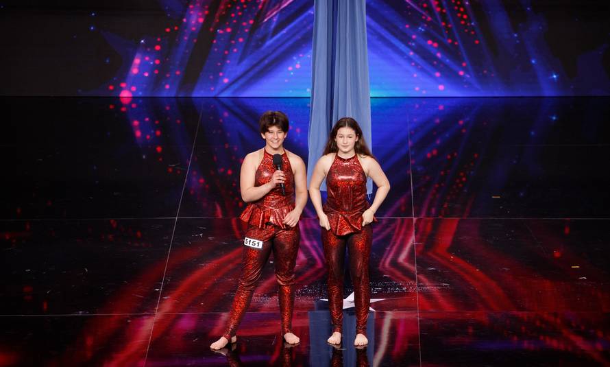 Maja i Greta izvele akrobatski duet u zraku, žiri im poručio: 'Ovo je dostojno Supertalenta'