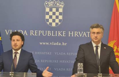 Sastali se Plenković i Abazović: 'Crna Gora i EU? Podržat ćemo ih na tom putu, jako su napredni'
