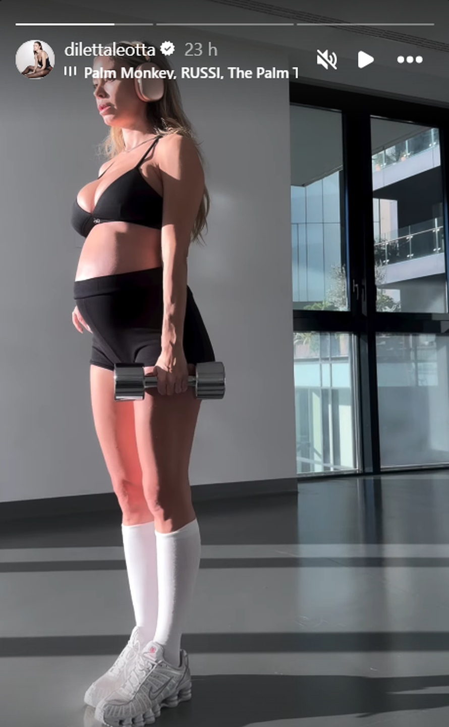 FOTO Diletta ni u sedmom mjesecu trudnoće ne odustaje od poziranja u donjem rublju