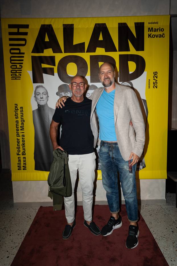 FOTO Pogledajte tko je sve stigao na premijeru predstave Alan Ford u Kerempuhu