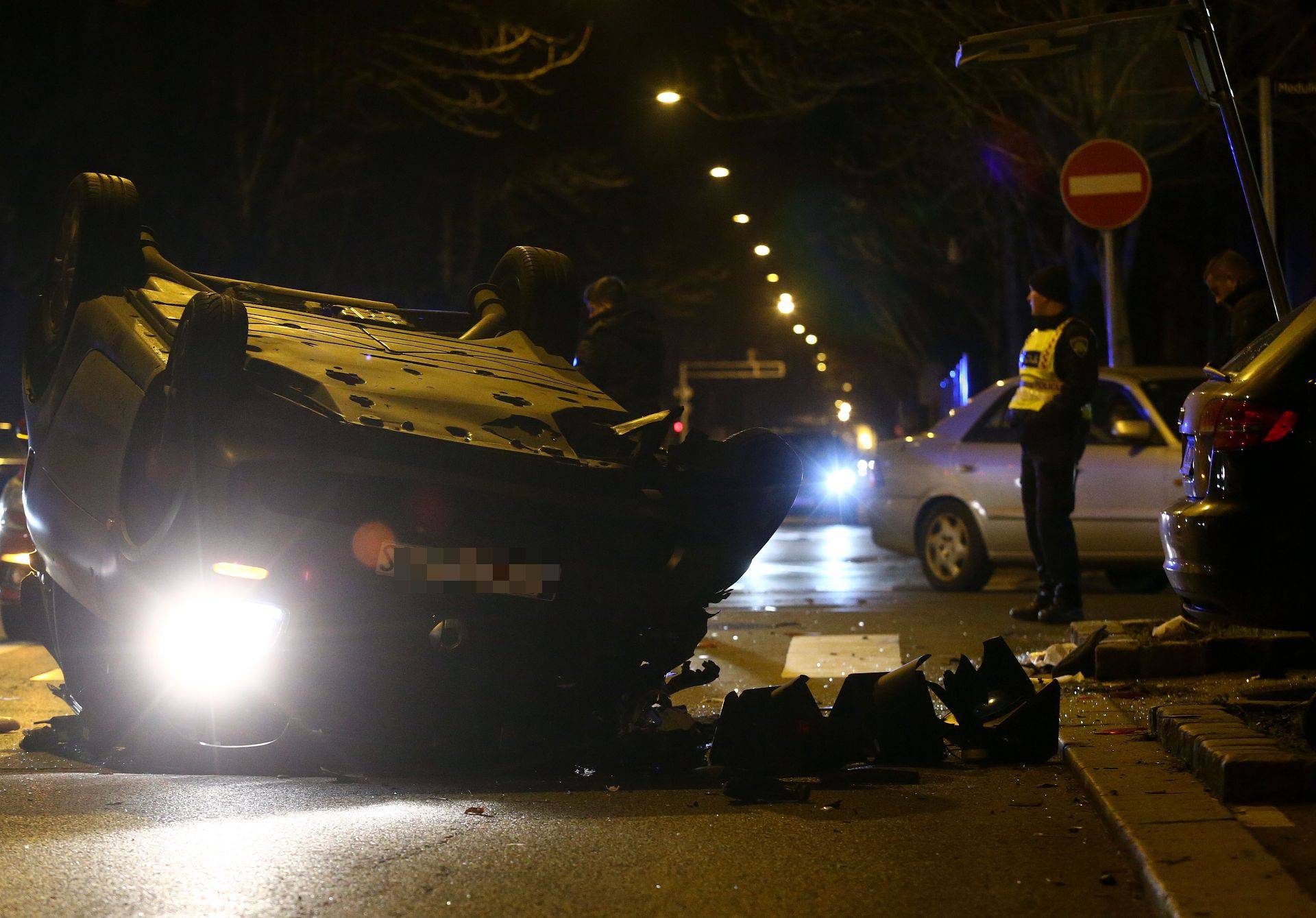 Skrivio nesreću u Zagrebu: Iz srednje trake skretao je lijevo