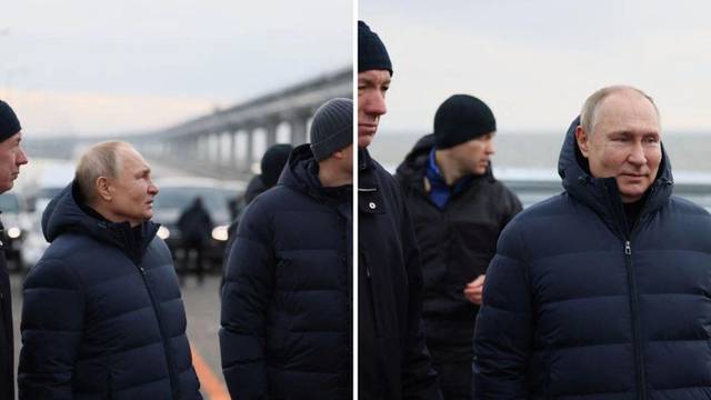 Pogledajte kako se Vladimir Putin Mercedesom provozao preko Krimskog mosta