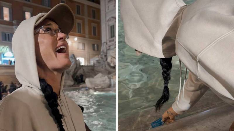 Neočekivano! Pogledajte što je Katy Perry napravila pored slavne Fontane di Trevi u Rimu