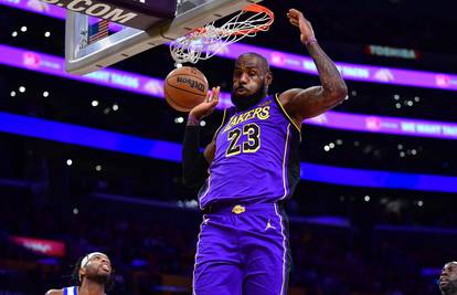VIDEO Monstruozna utakmica LeBrona, fenomenalni Zubac opet do double-doublea...