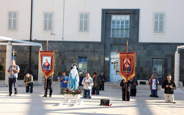 Sibenik: Molitva muške krunice prve subote u mjesecu