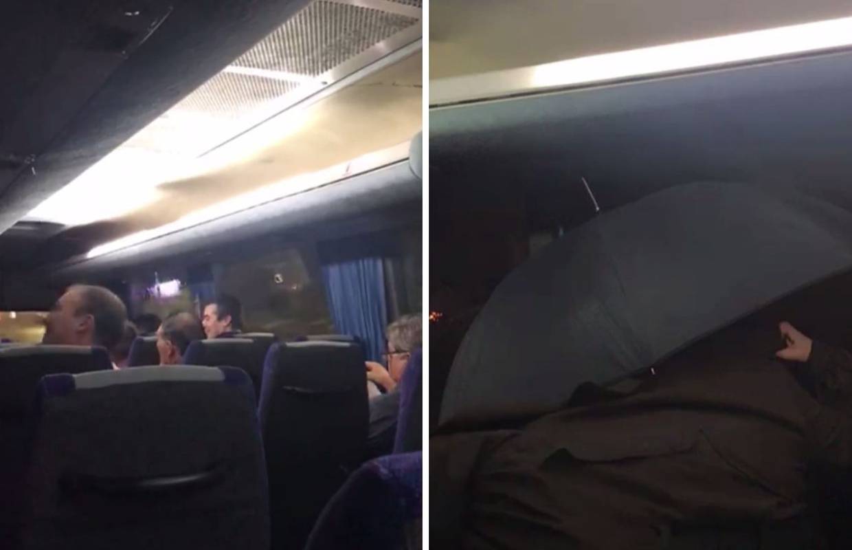 Prokišnjavao bus: 'Sve je bilo mokro, otvorili smo kišobrane'