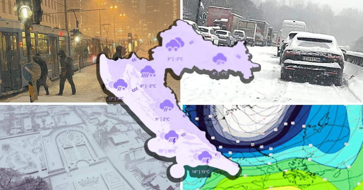Europe’s Ice Chains: Snow Causes Chaos in Germany and Norway, Croatia’s Situation Emerges