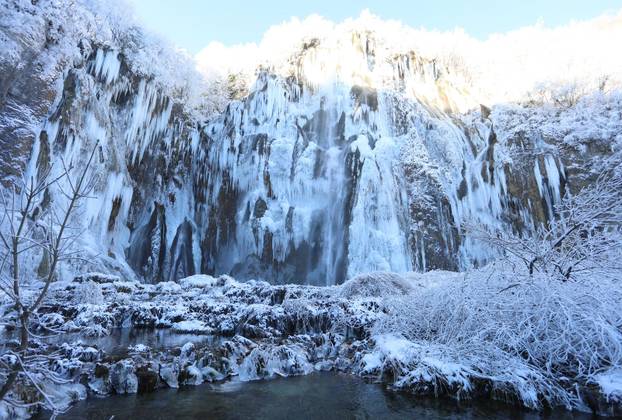 Plitvice pod snijegom i ledom