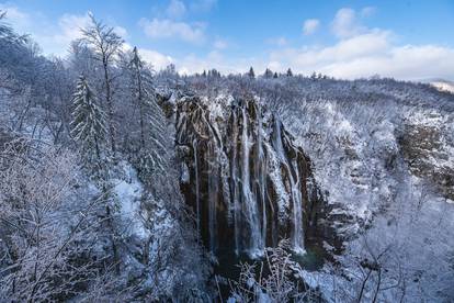 Zimska idila na Plitvicama