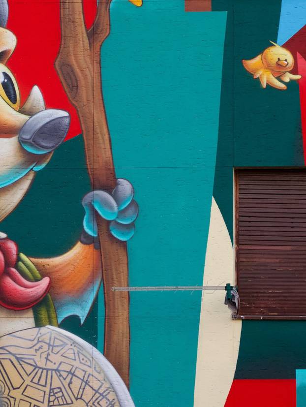 FOTO Grad pretvoren u galeriju: Pogledajte predivne murale na kućama i zgradama u Čačku