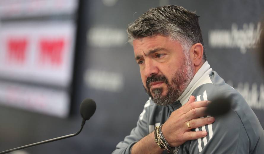 Split: Gennaro Gattuso održao je konferenciju za medije 