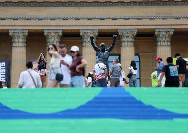 SP 2026 Philadelphia: Hrvatski navijači posjetili popularne Rocky Steps i Rocky Statue