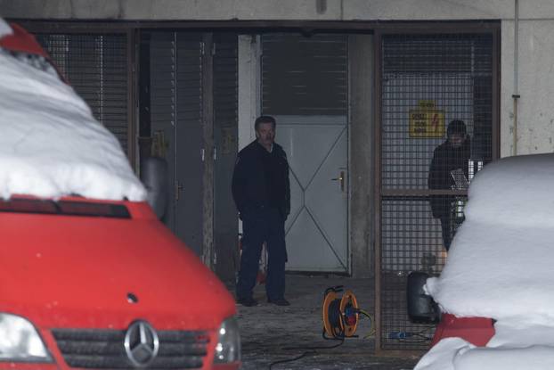 ARHIVA - 1.1.2015. Zagreb: Na elektri?nim instalacijama unutar prostorija Vjesnika izbio požar