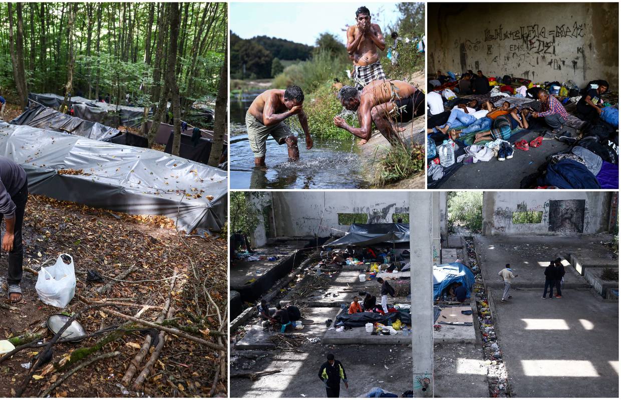 Snašli se sami: Migranti kod Velike Kladuše formirali novi kamp, lokalcima ne smetaju