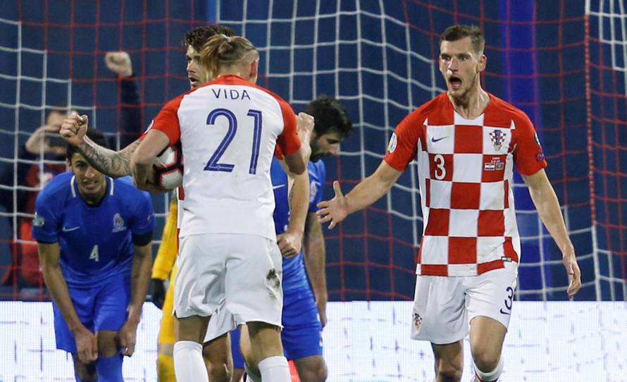 Euro 2020 Qualifier - Group E - Croatia v Azerbaijan