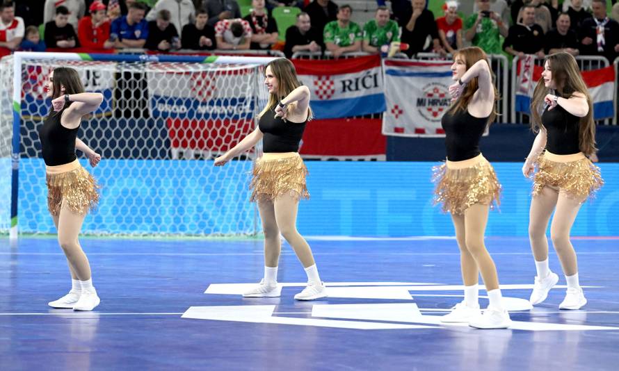 Susret Hrvatske i Španjolske u polufinalu Europskog prvenstva u futsalu