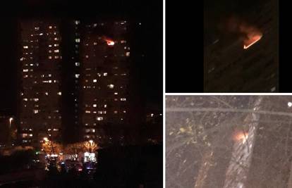 Gorio stan na 17. katu: Nema ozlijeđenih, a vatru  su ugasili