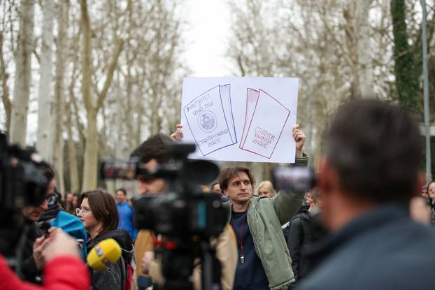 Studenti iz Banja Luke dali podršku kolegama iz Srbije