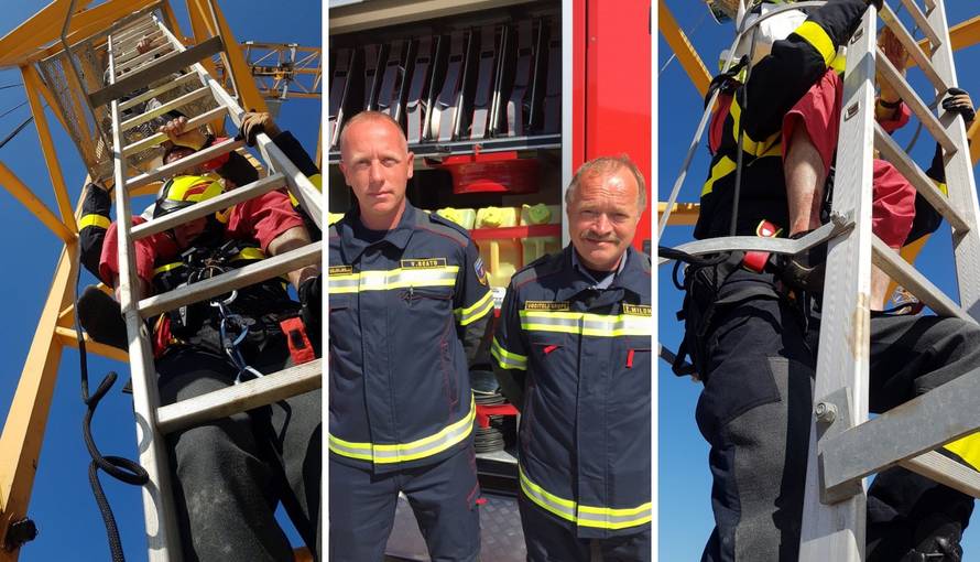 'Stavio sam ga na leđa i polako silazio, bio je u teškom šoku'